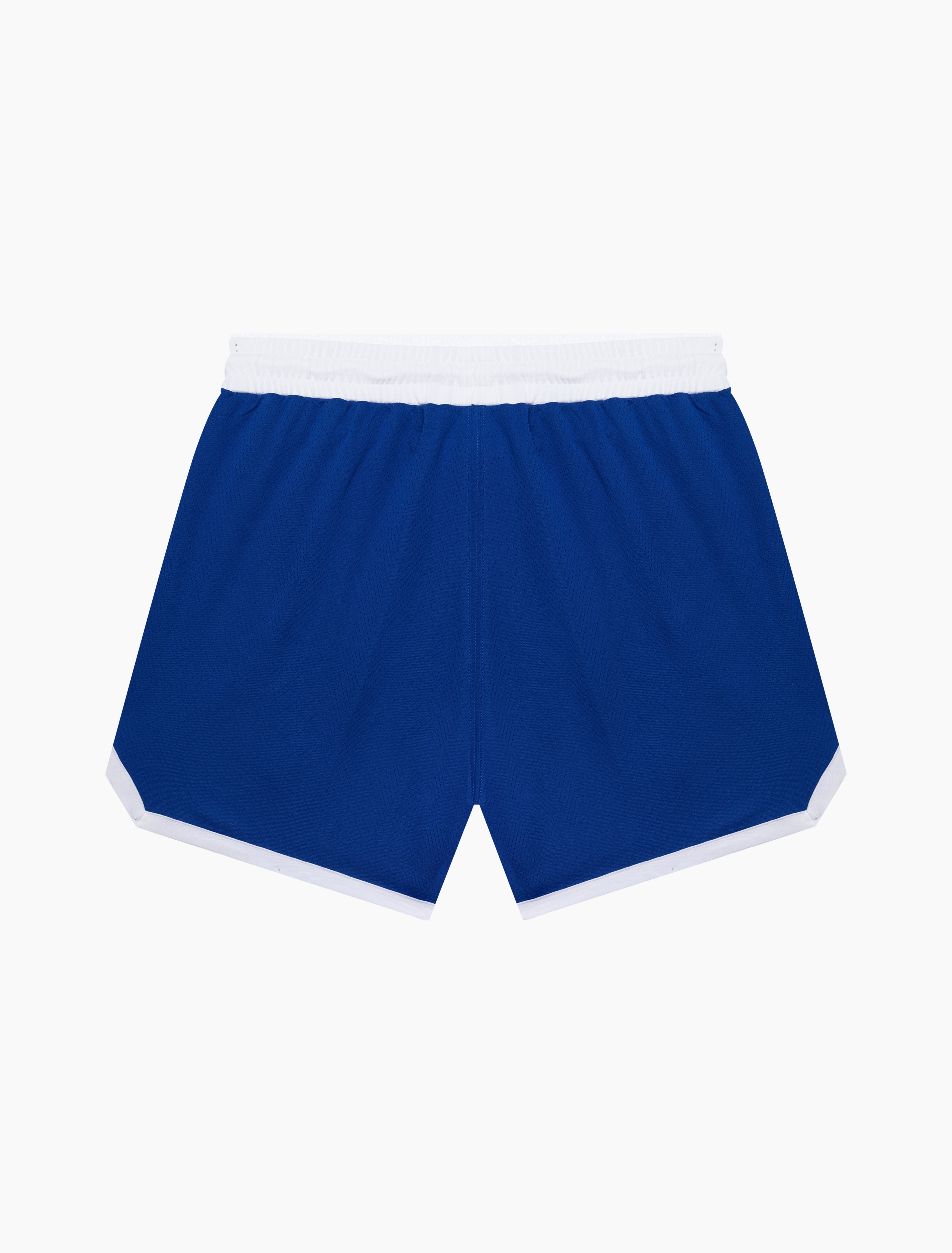 Mesh Court Drip Shorts (Blue)